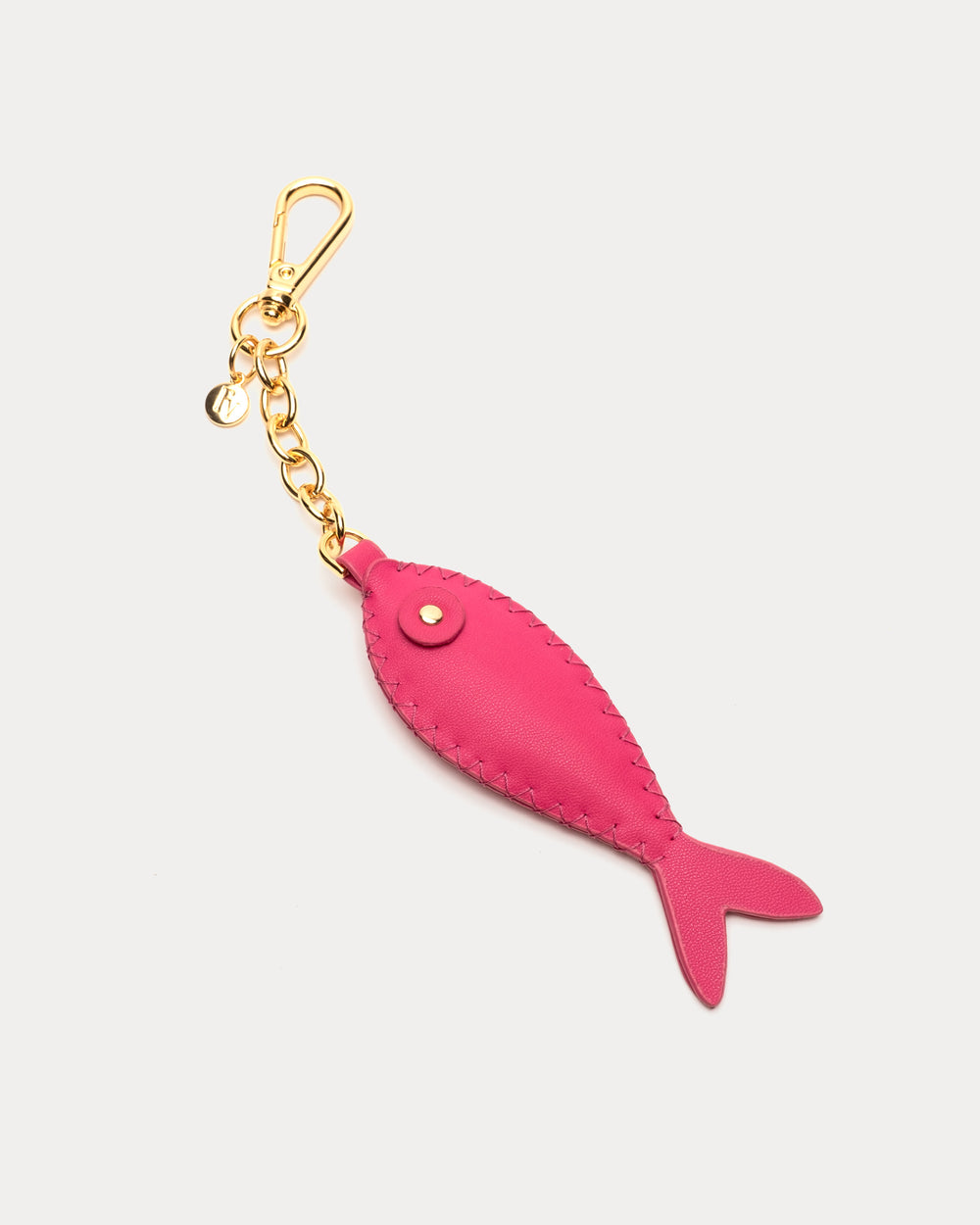 Fishie Charm Keychain - Pink Keychain Frances Valentine