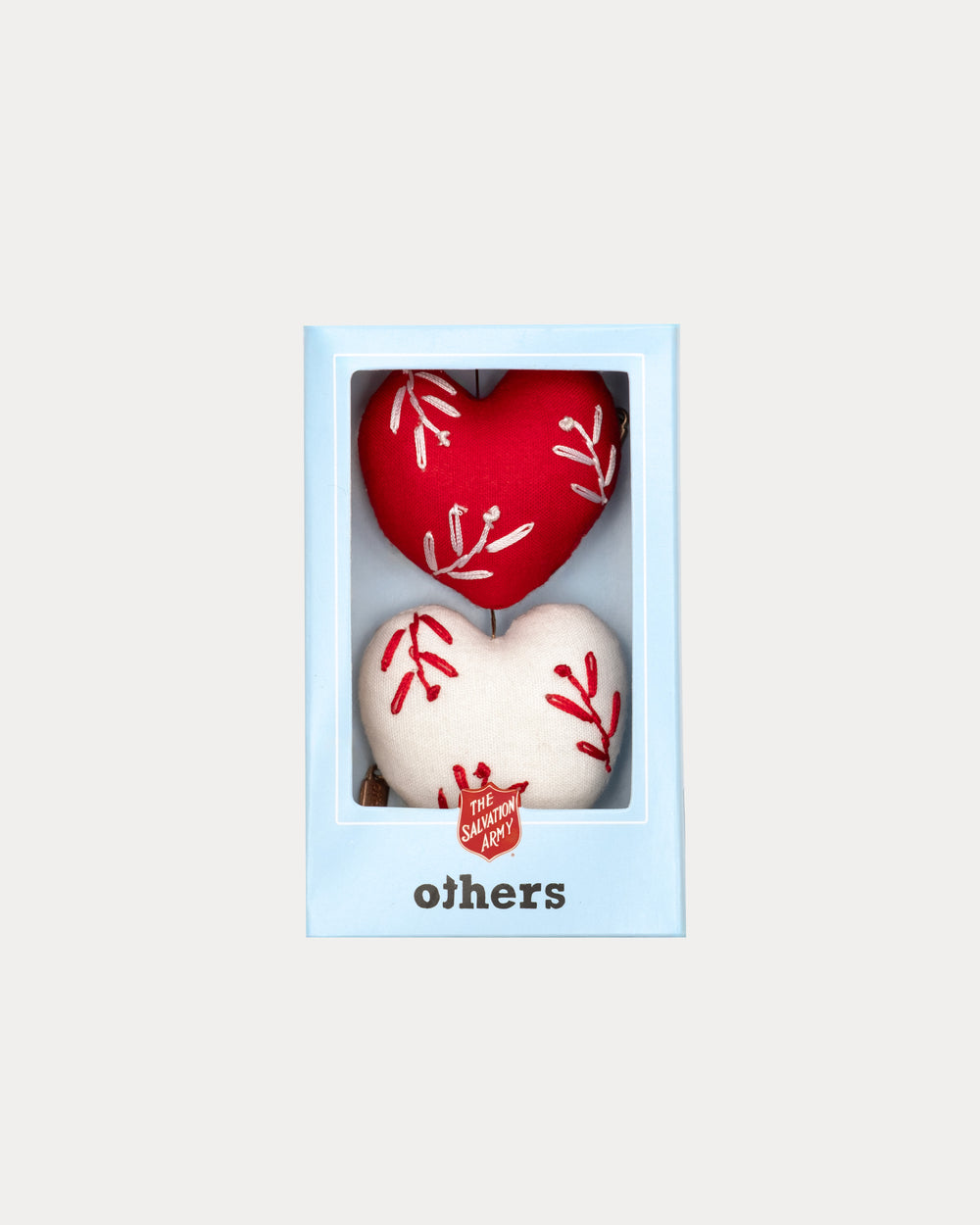 Hearts Ornament - Set of 2 Home Accessory Frances Valentine