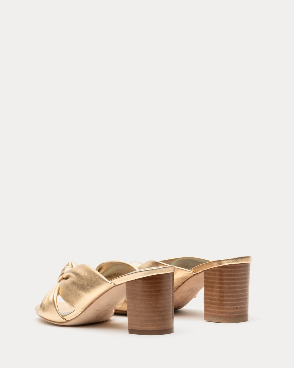Mollie Slide Heel - Platino Heels Frances Valentine