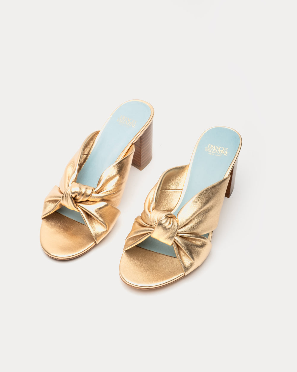 Mollie Slide Heel - Platino Heels Frances Valentine
