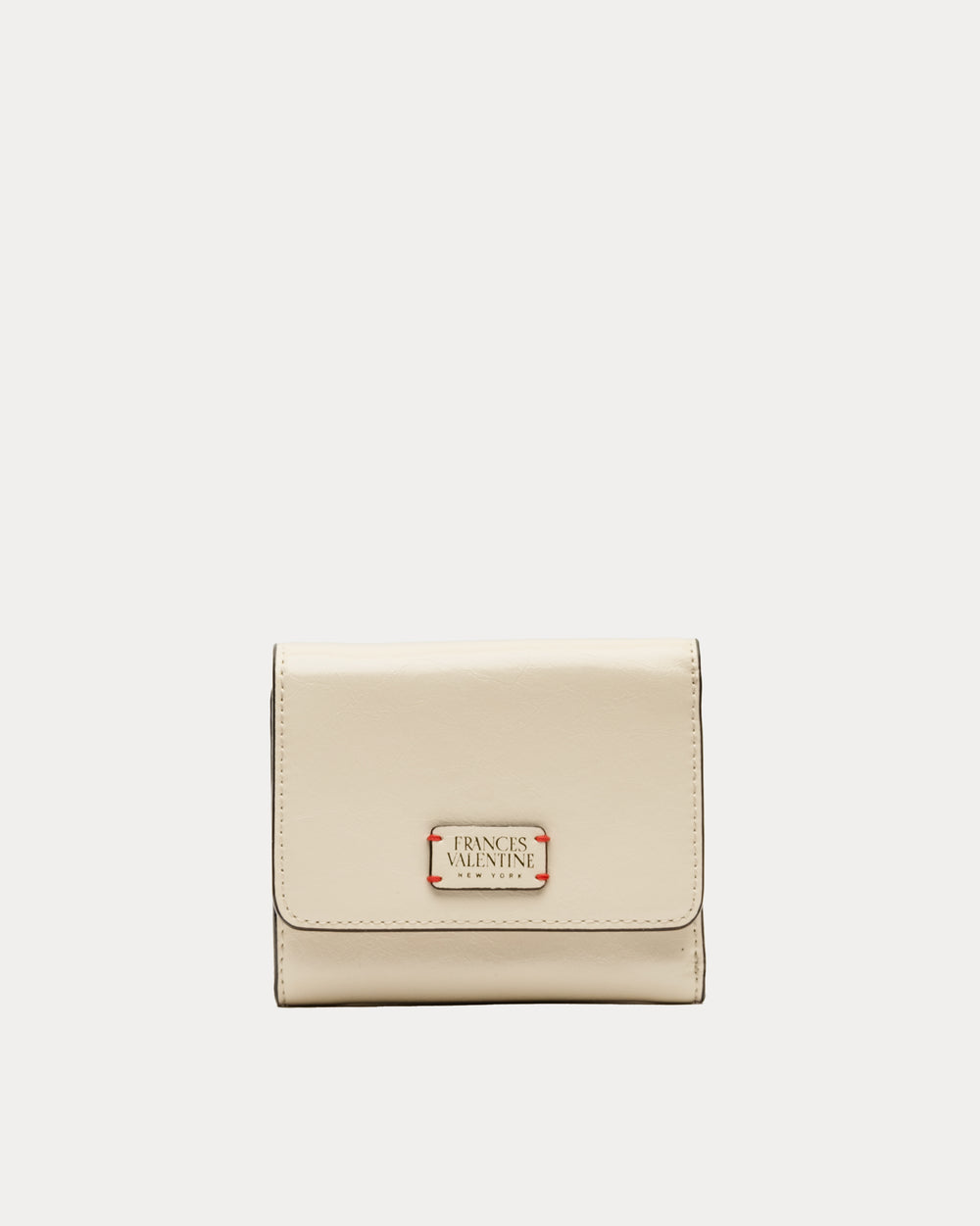 Perfect Wallet - Crinkled Leather Oyster Wallet Frances Valentine