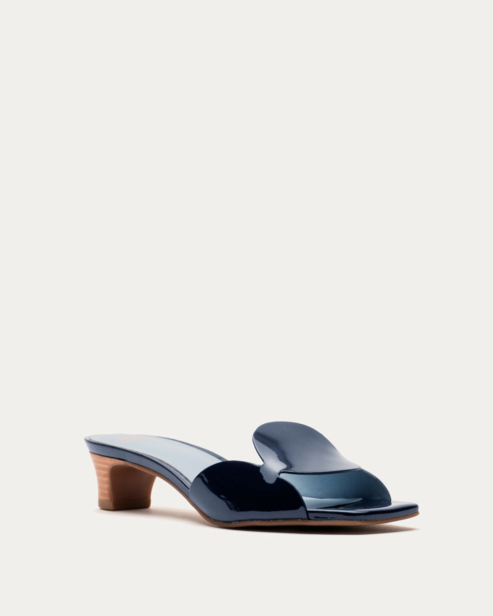 Sandy Circle Slide - Navy Sandals Frances Valentine