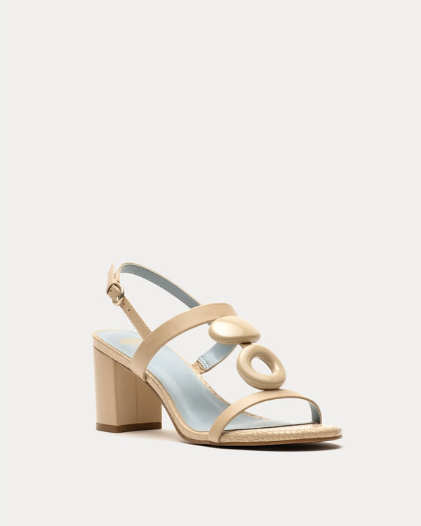 Bianca Heel - Natural Heels Frances Valentine