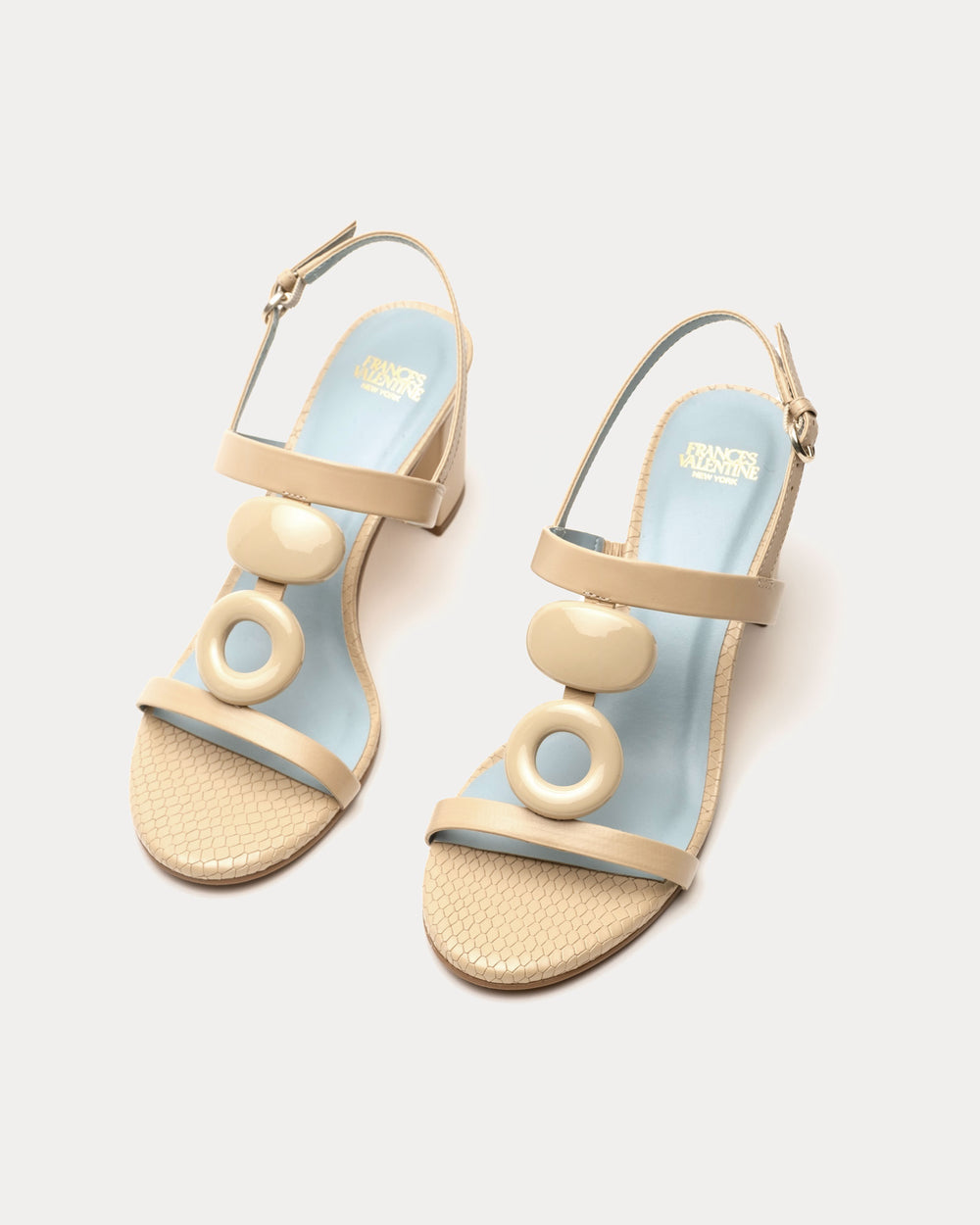 Bianca Heel - Natural Heels Frances Valentine