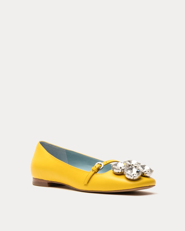 Josephine Ballet Flat - Canary Flats Frances Valentine