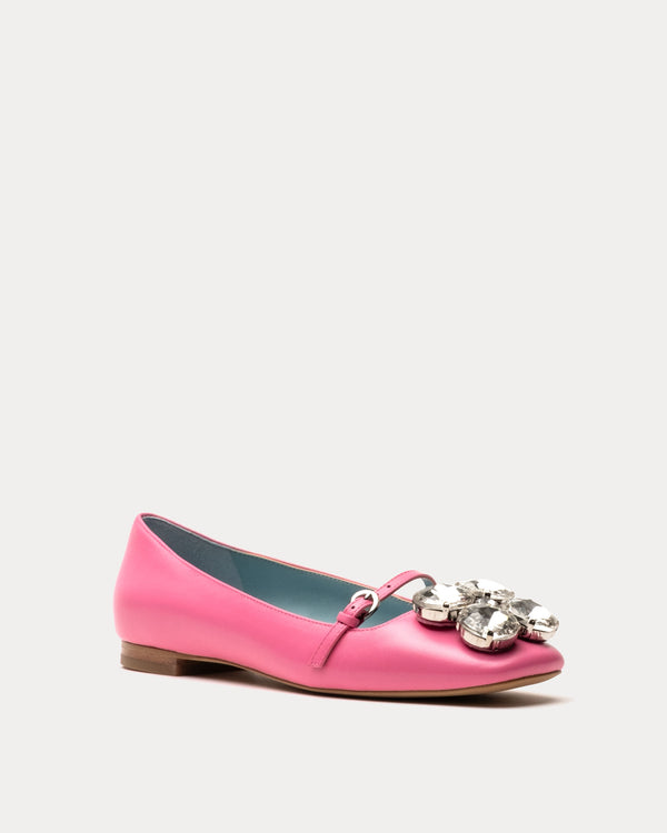 Josephine Ballet Flat - Pink Flats Frances Valentine