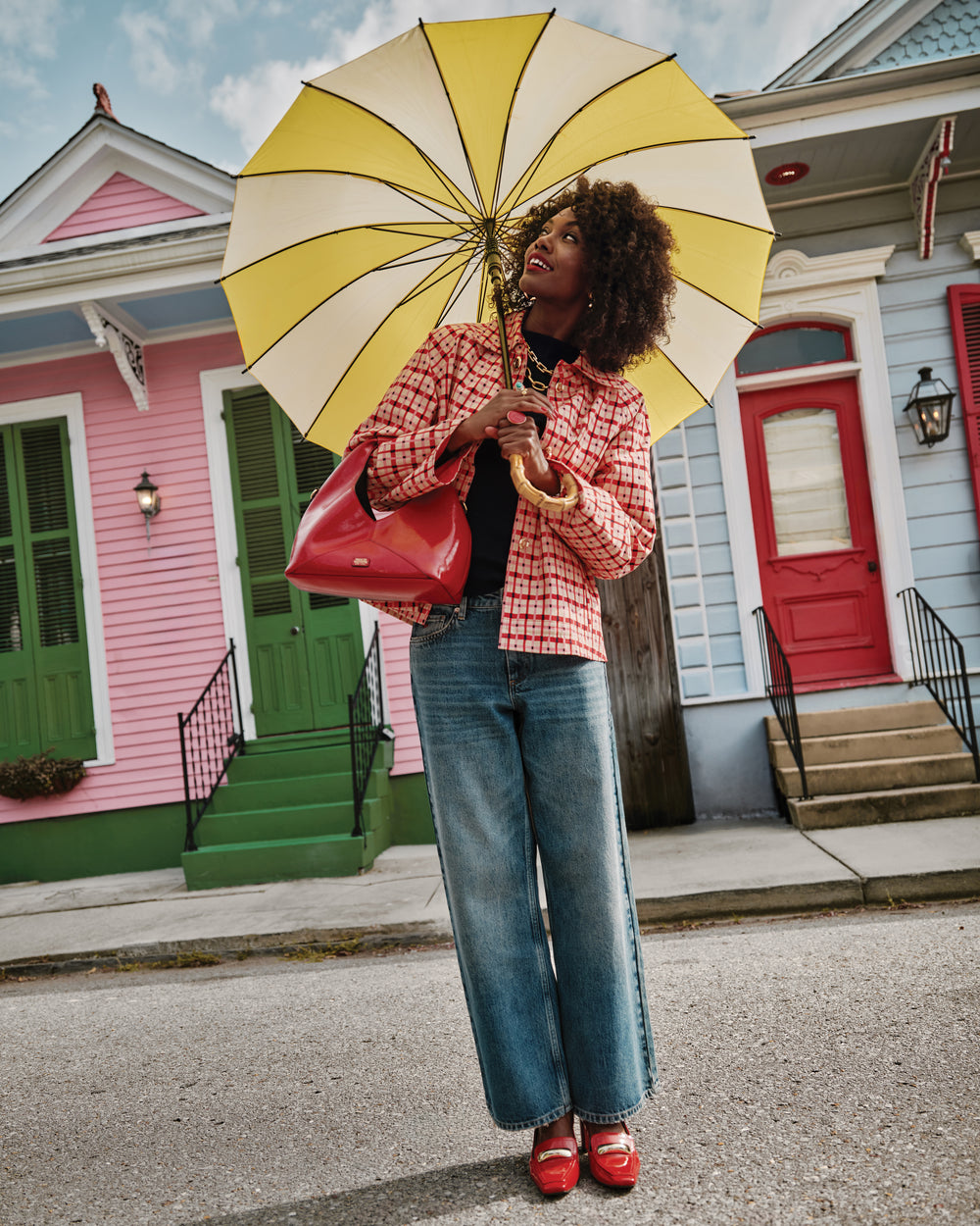 Jessie Medium Rise Jean - Medium Wash Denim Pants Frances Valentine