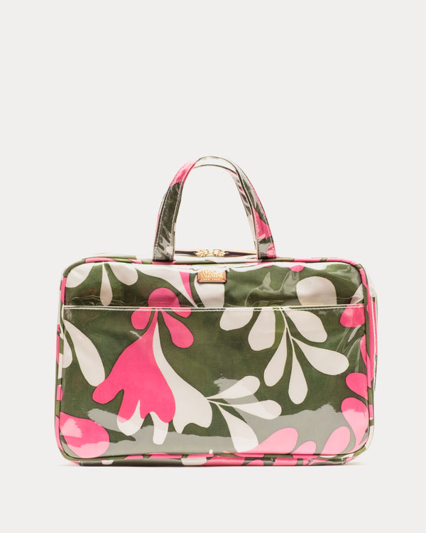 Hanging Travel Case - Mid-Century Palm Frances Valentine