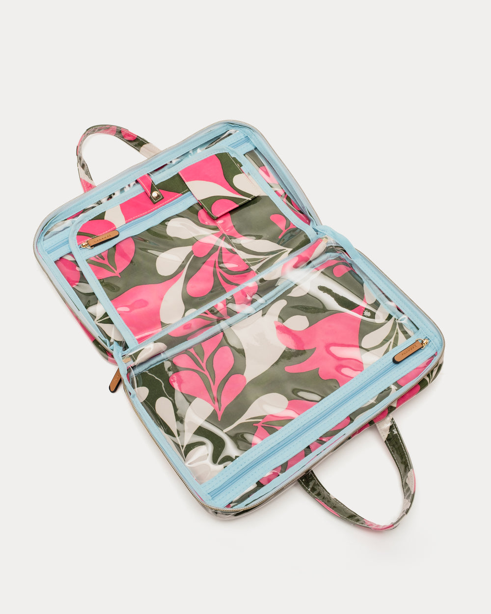 Hanging Travel Case - Mid-Century Palm Frances Valentine
