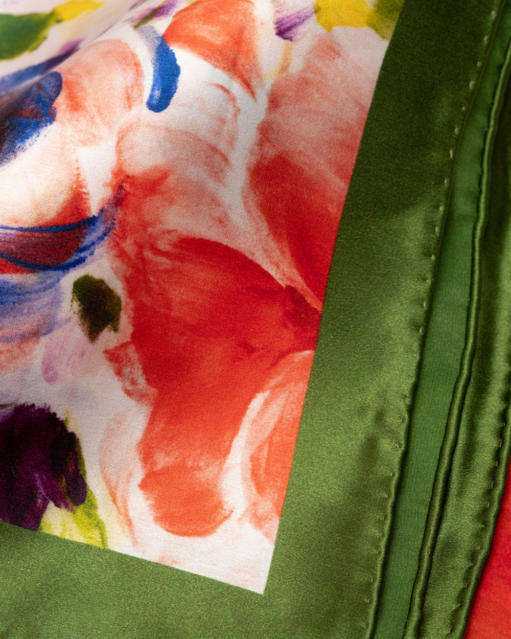 Silk Scarf 36"- Super Bloom Scarf Frances Valentine