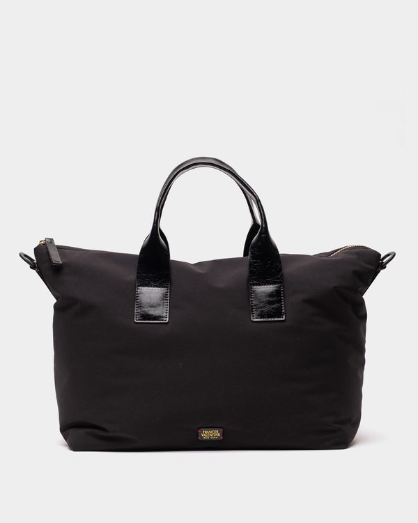 Elliot Tote - Padded Nylon Black