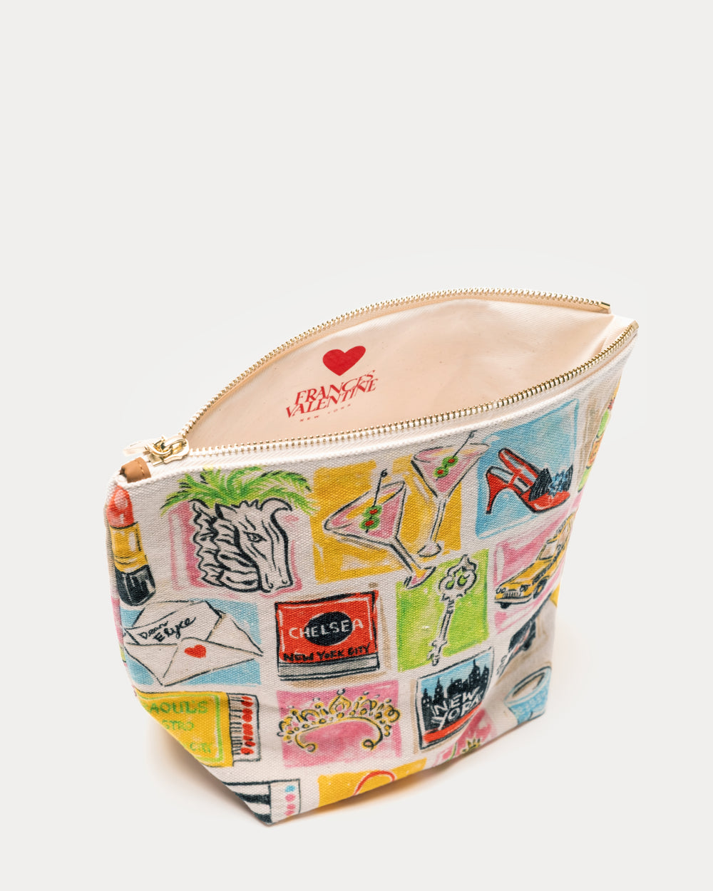 Cosmetic Icons Bag Small Cosmetic Frances Valentine