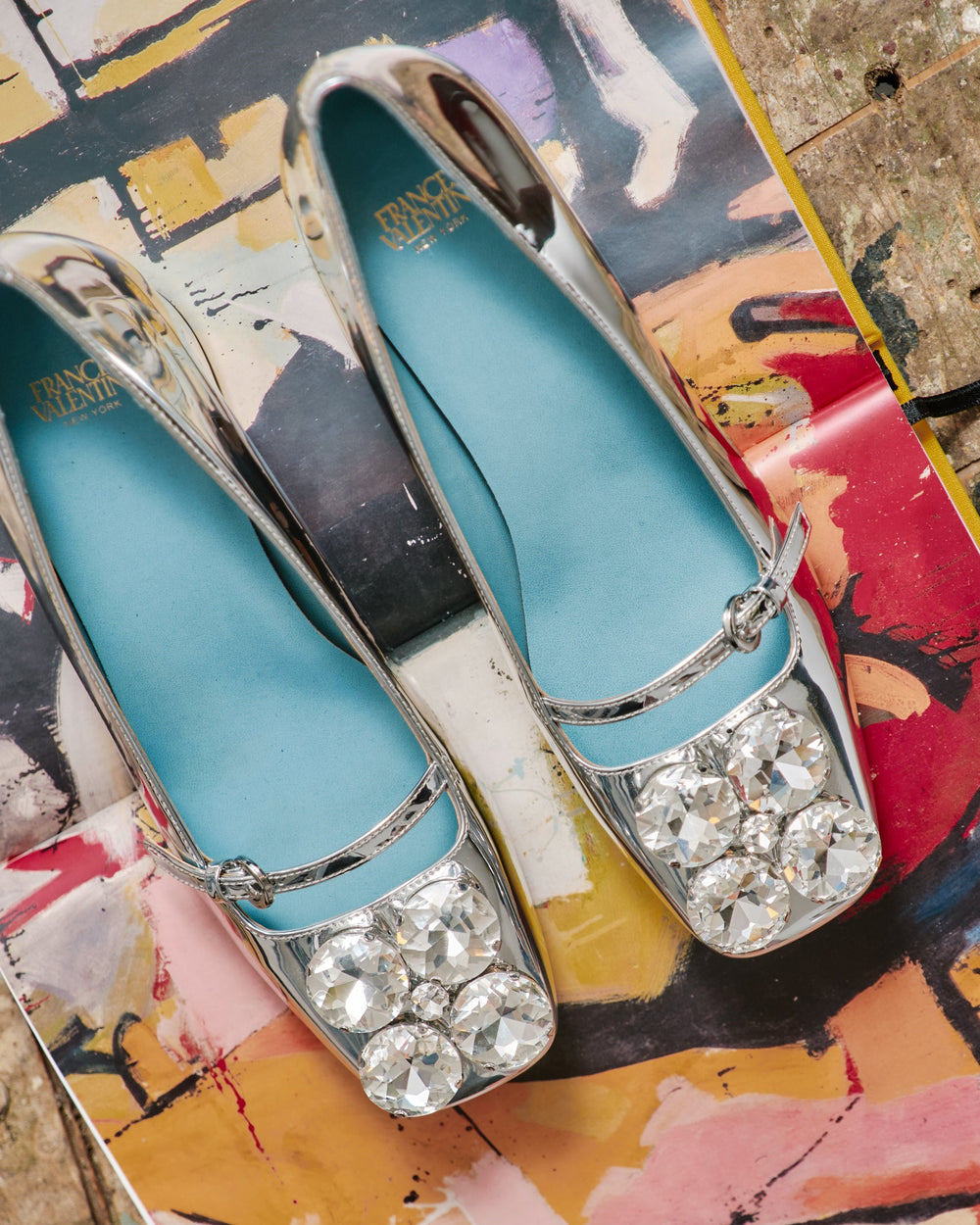 Josephine Heel - Silver Heels Frances Valentine