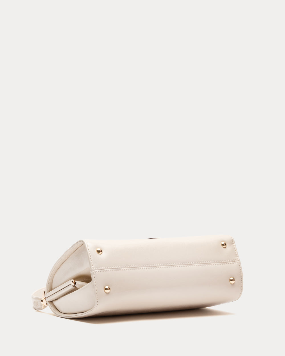 MTM Frame Bag - Crinkled Leather Oyster Handbag Frances Valentine