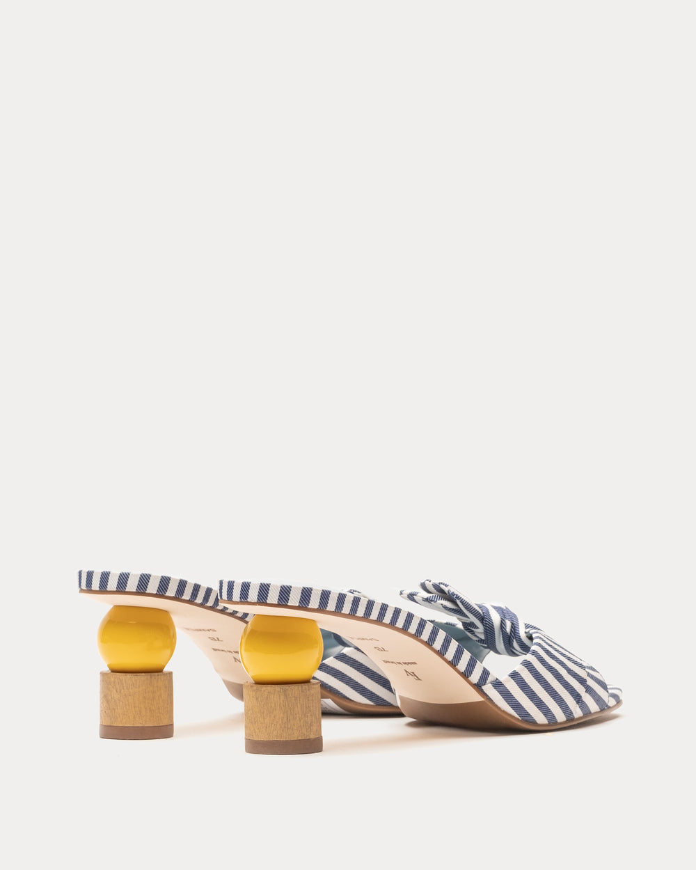 Amanda Heel - Navy/Oyster Heels Frances Valentine
