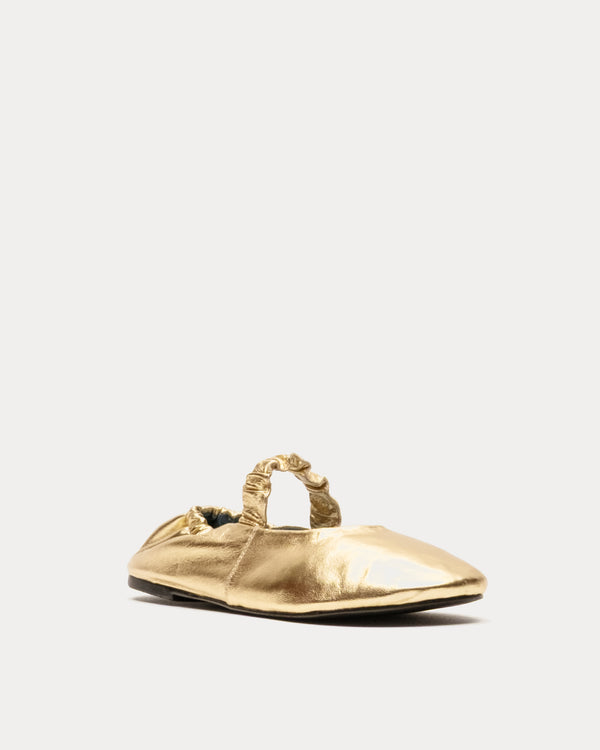 Eloise Ballet Flat - Platino Flats Frances Valentine