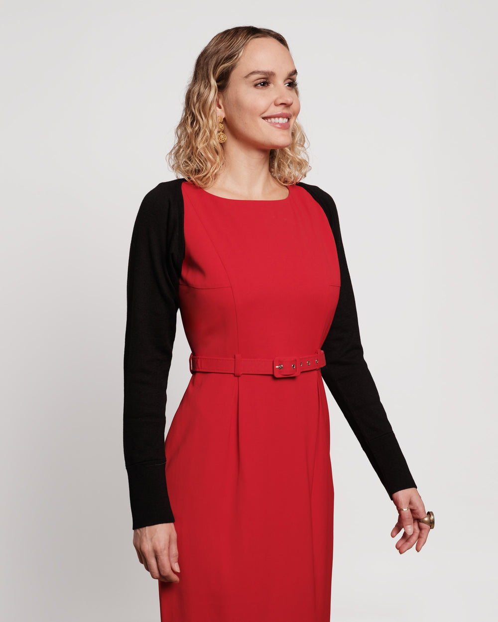 Emmie Long Sleeve Shrug - Black Sweater Frances Valentine