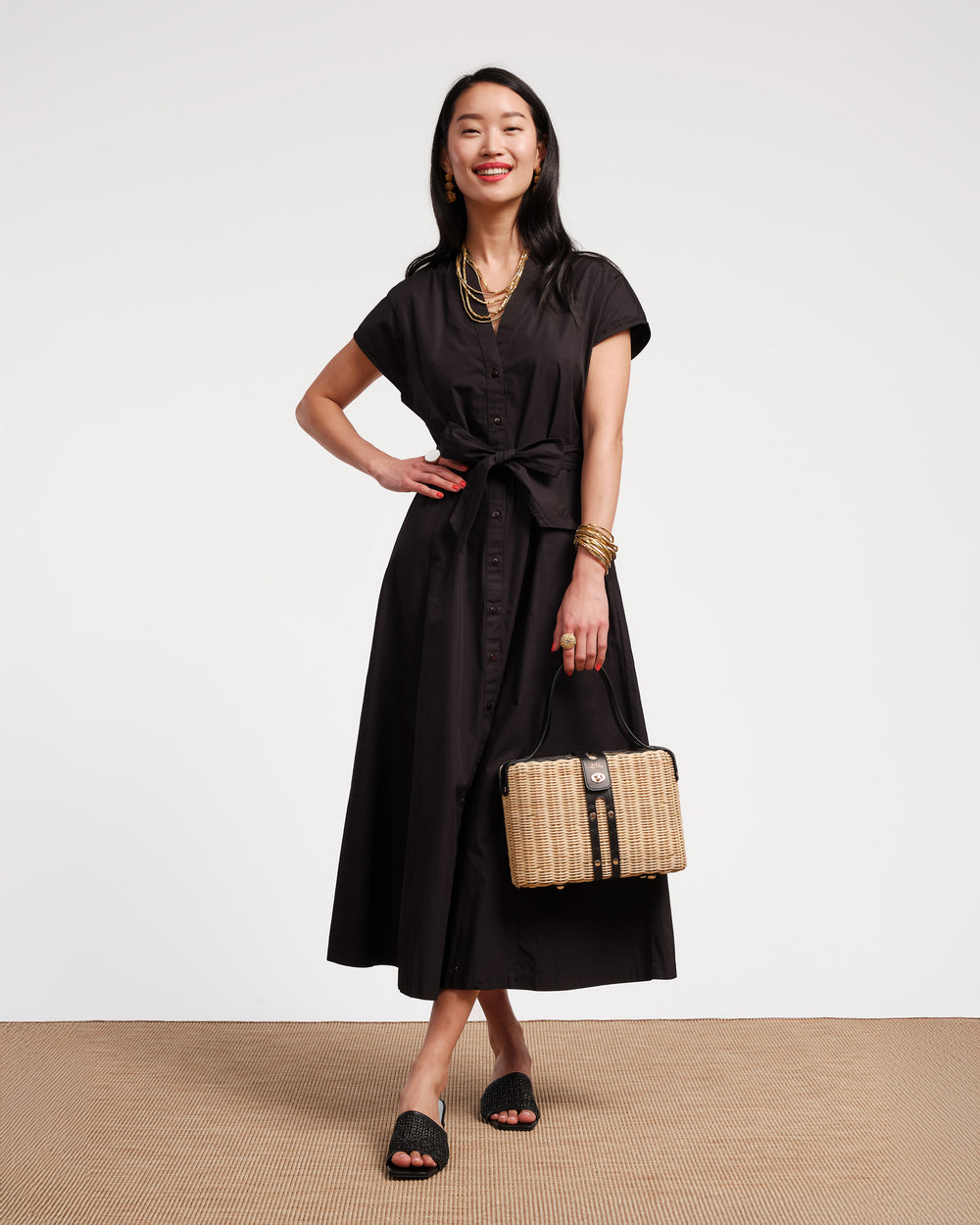 Eve Dress - Black Dresses Frances Valentine