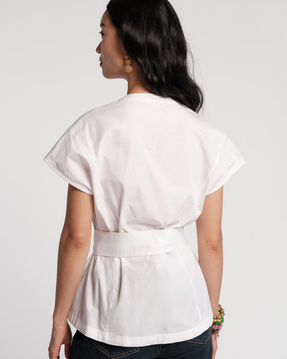 Eve Top - White Shirt Frances Valentine