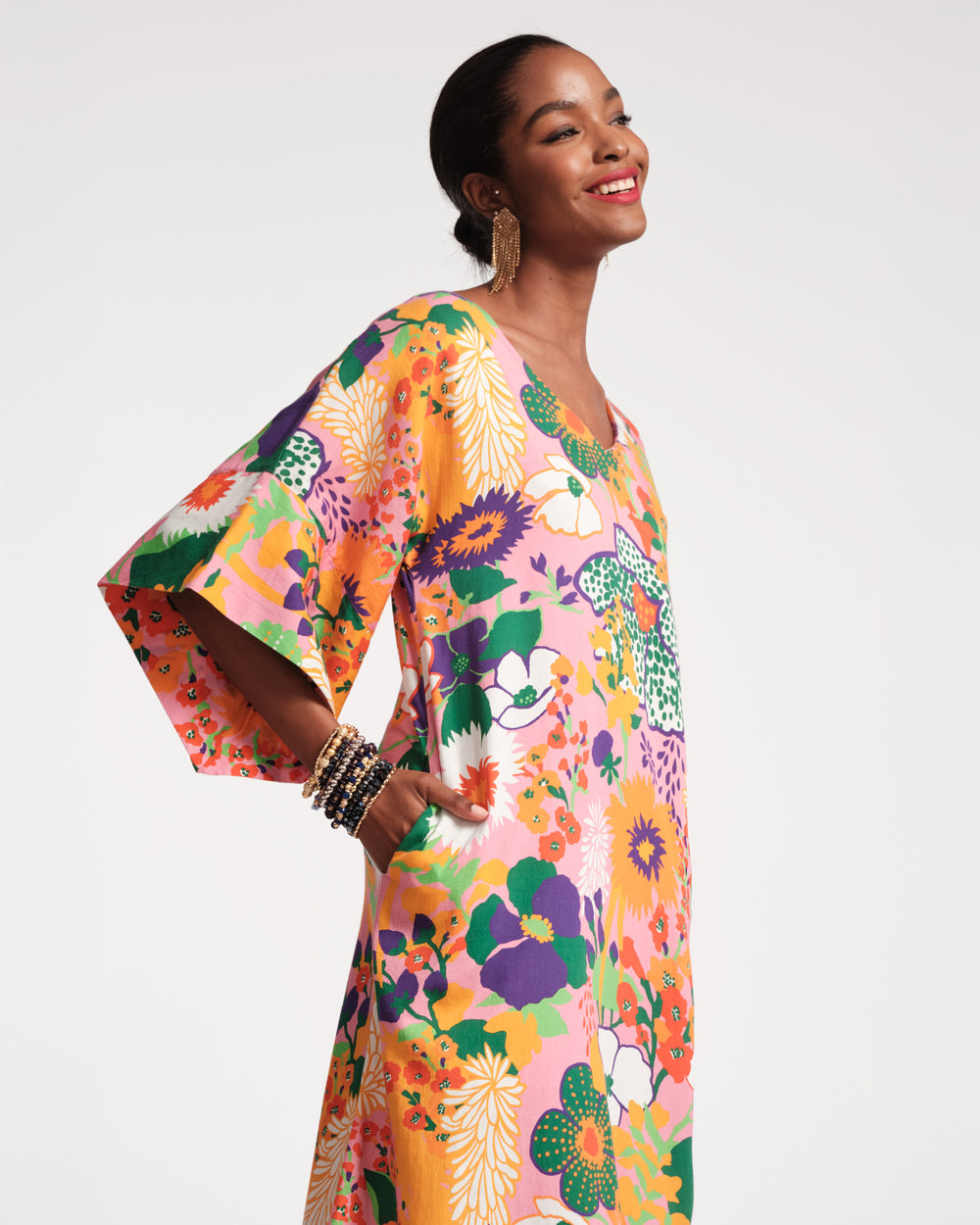 Fin & Tonic Maxi - Botanical Bash Dresses Frances Valentine