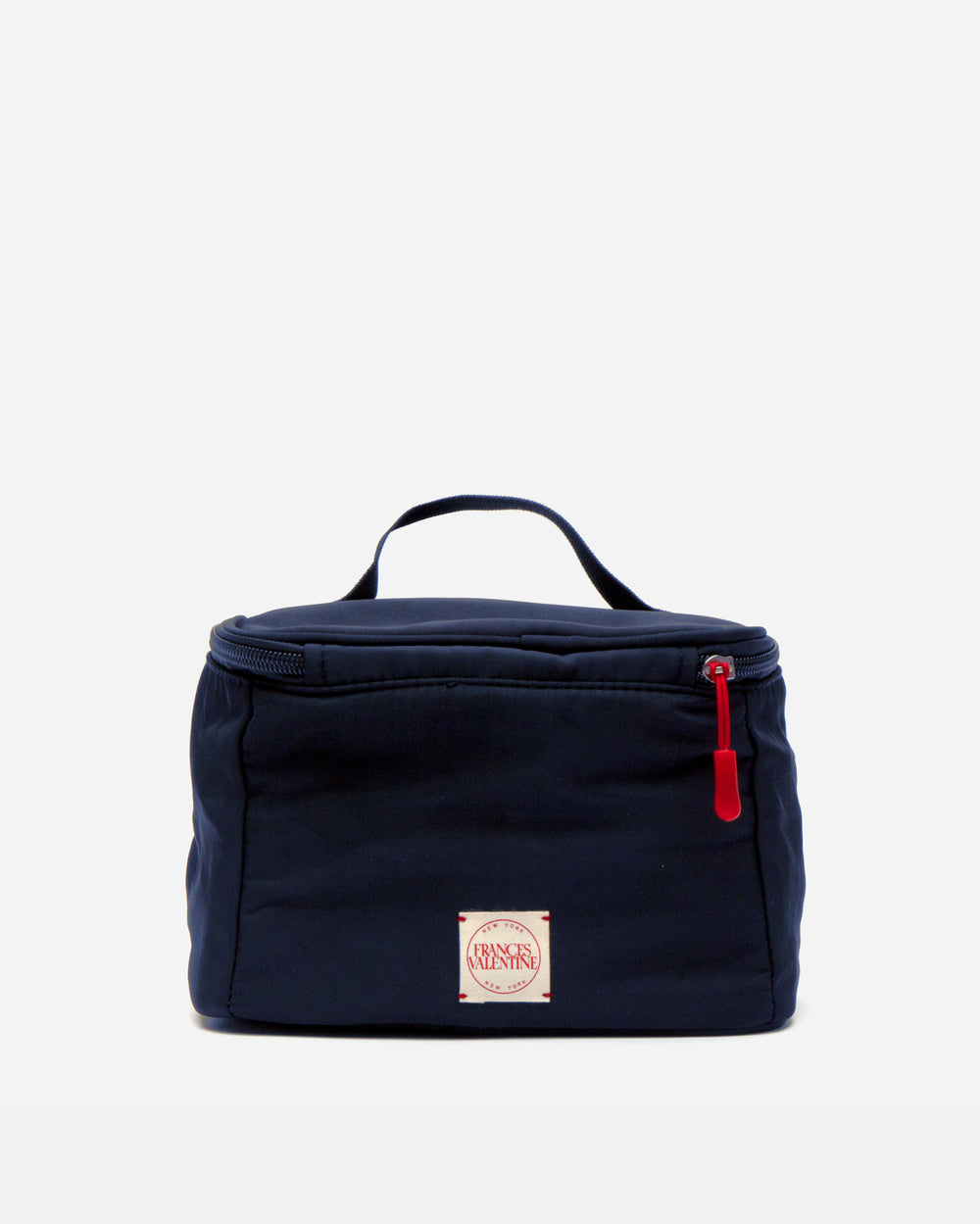 Foldaway Travel Cosmetic - Nylon Navy Large Cosmetic Frances Valentine