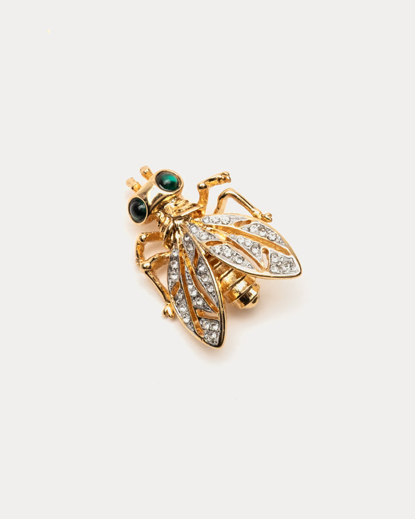 Fly Pin - Gold Brooch Frances Valentine
