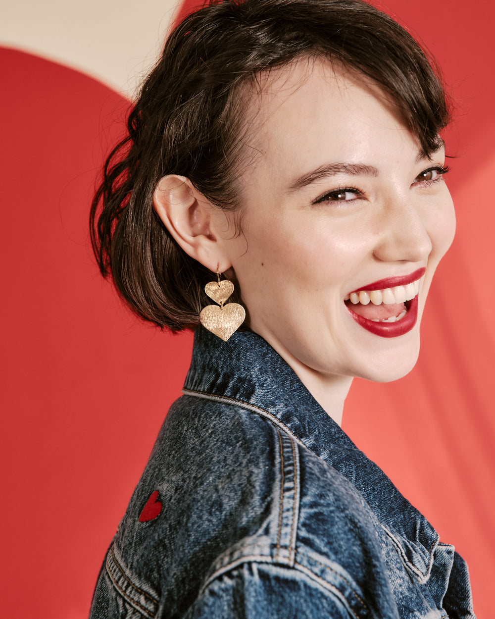 Neta Earring - Gold Earrings Frances Valentine