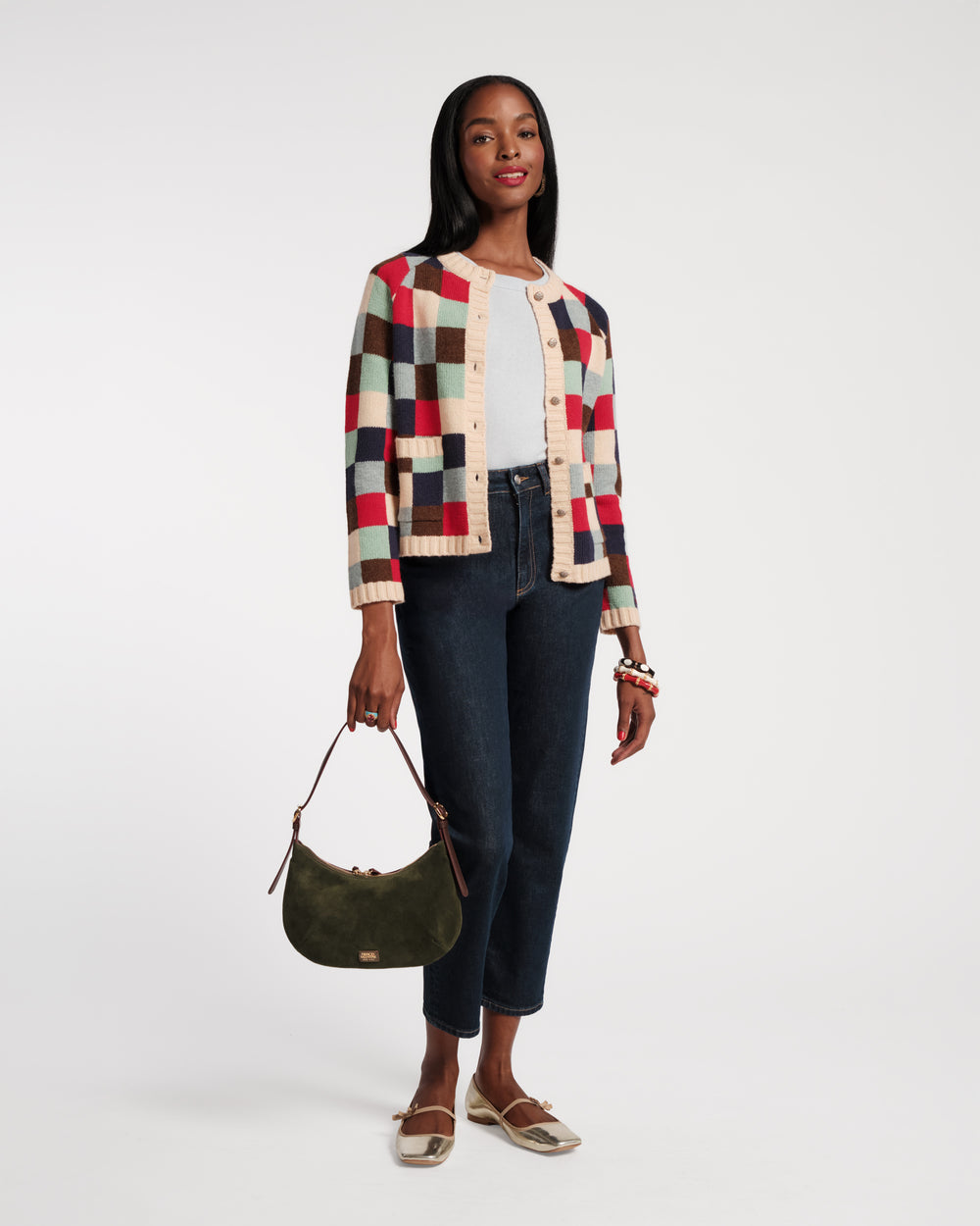 Pixel Cardigan - Sublime Pixel Sweater Frances Valentine