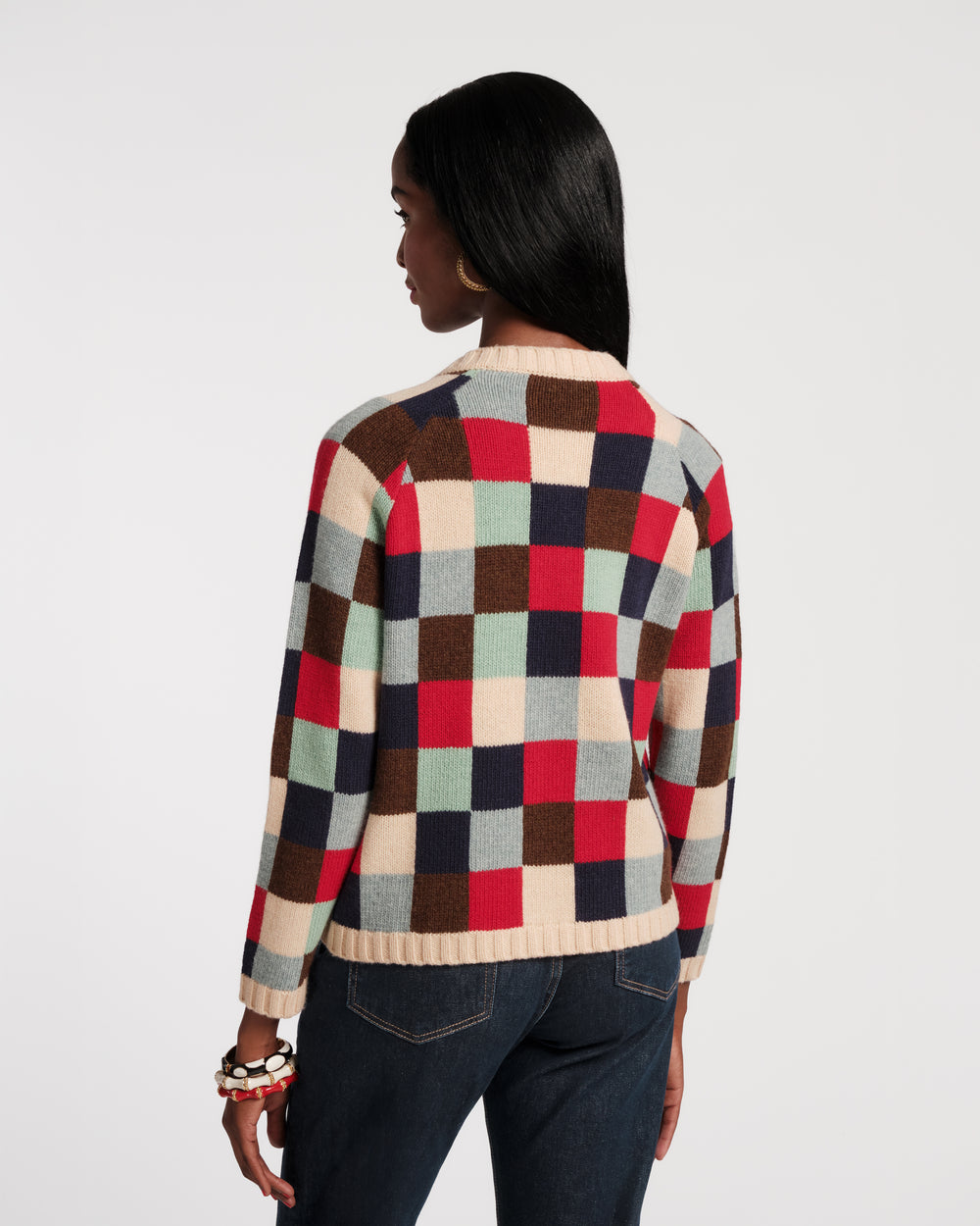 Pixel Cardigan - Sublime Pixel Sweater Frances Valentine
