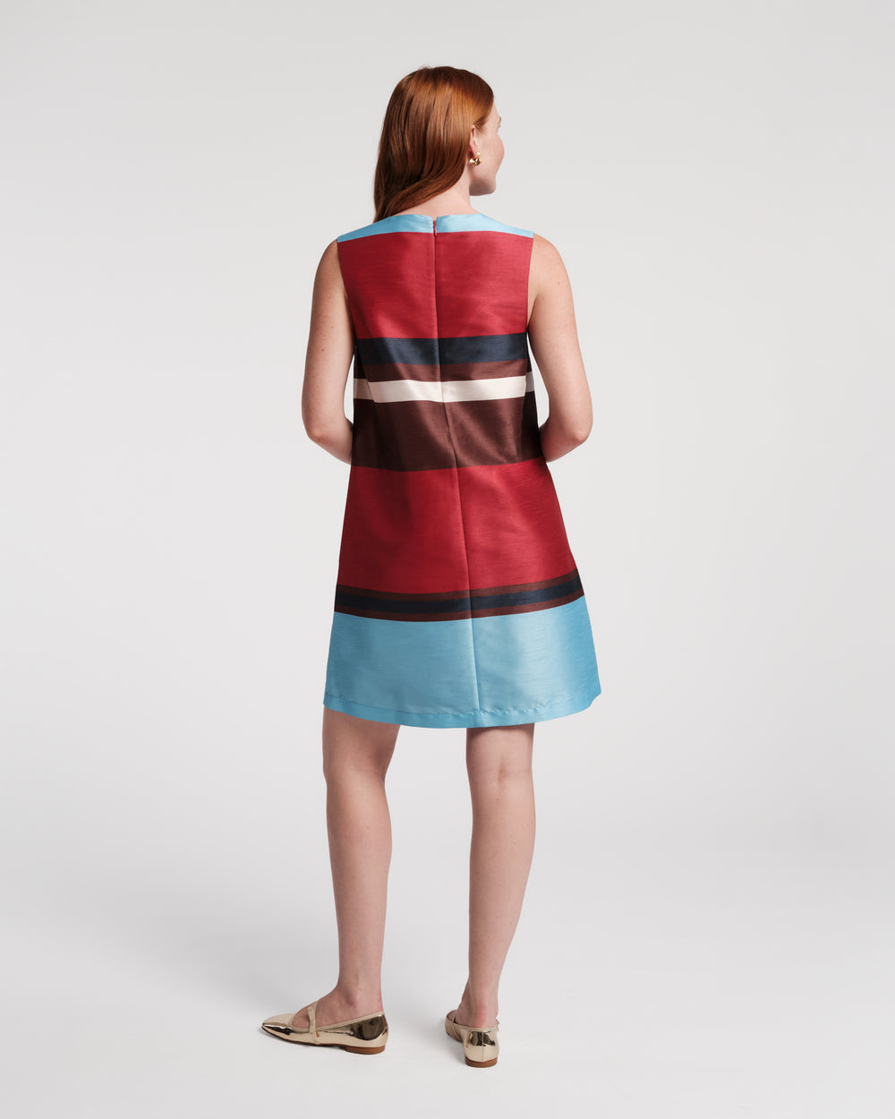 Sylvie Shift Dress - Sublime Stripe Dresses Frances Valentine