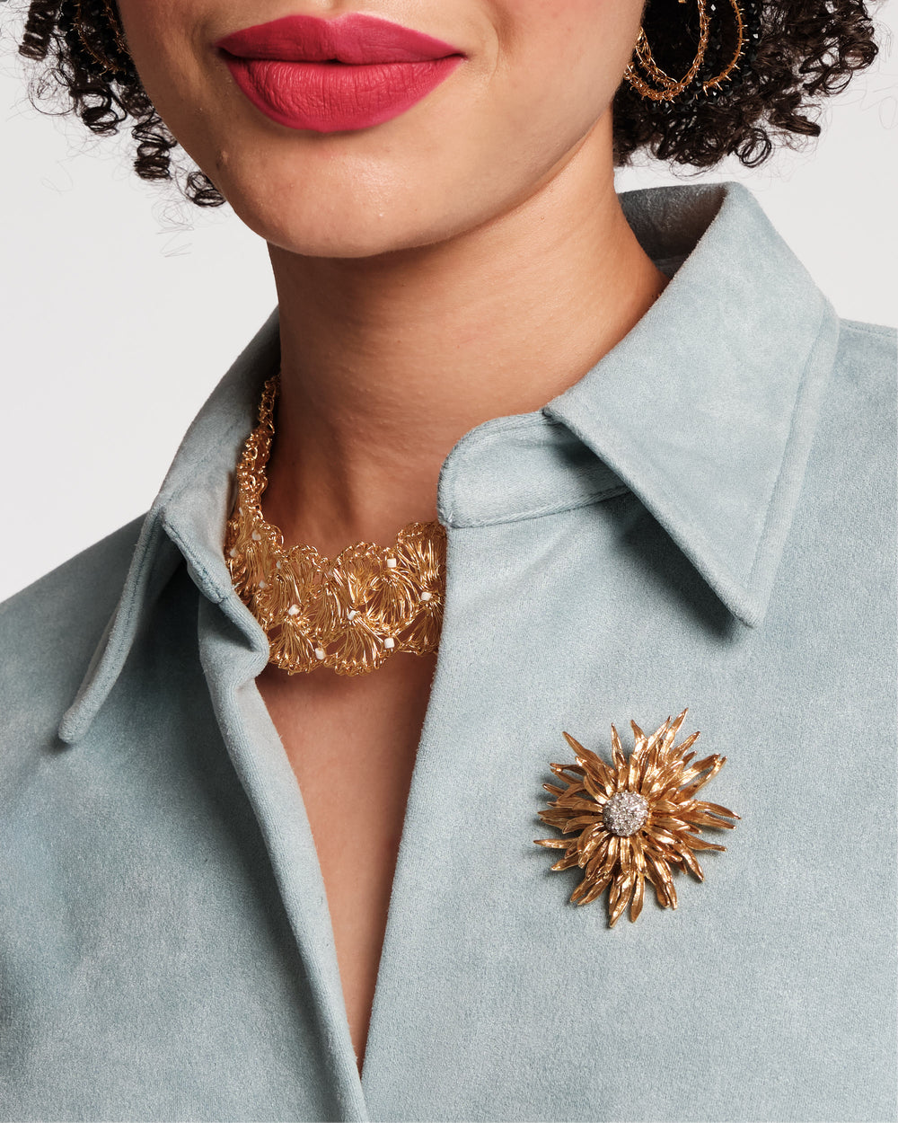 Flower Pin Pin Kenneth Jay Lane