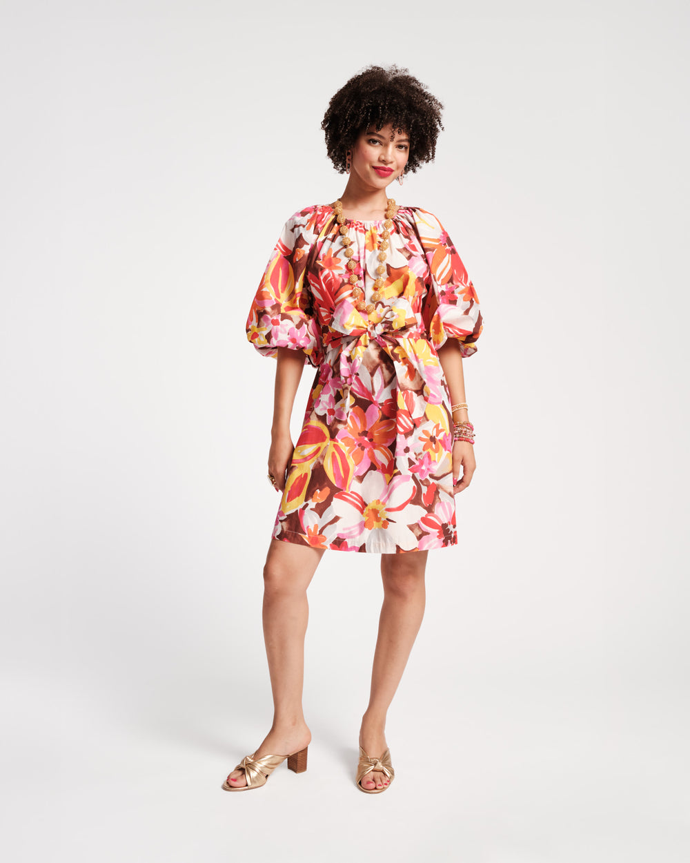 Bliss Mini Dress - Sun Floral Dresses Frances Valentine
