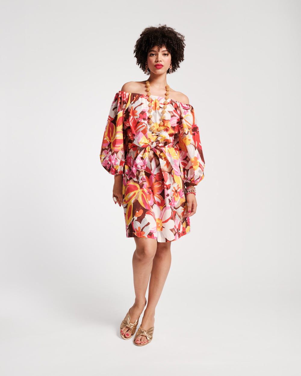 Bliss Mini Dress - Sun Floral Dresses Frances Valentine