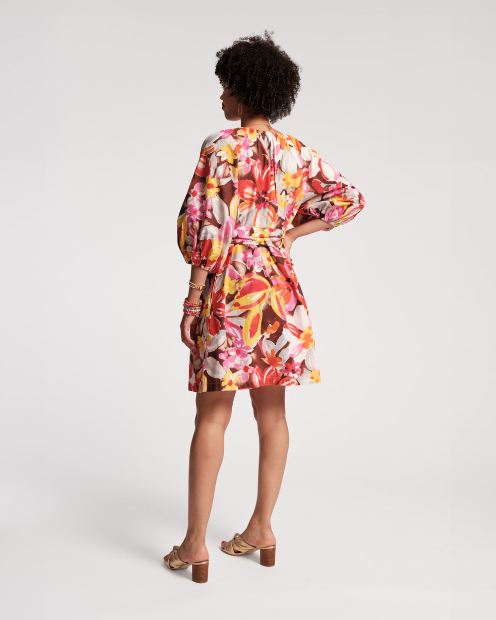 Bliss Mini Dress - Sun Floral Dresses Frances Valentine