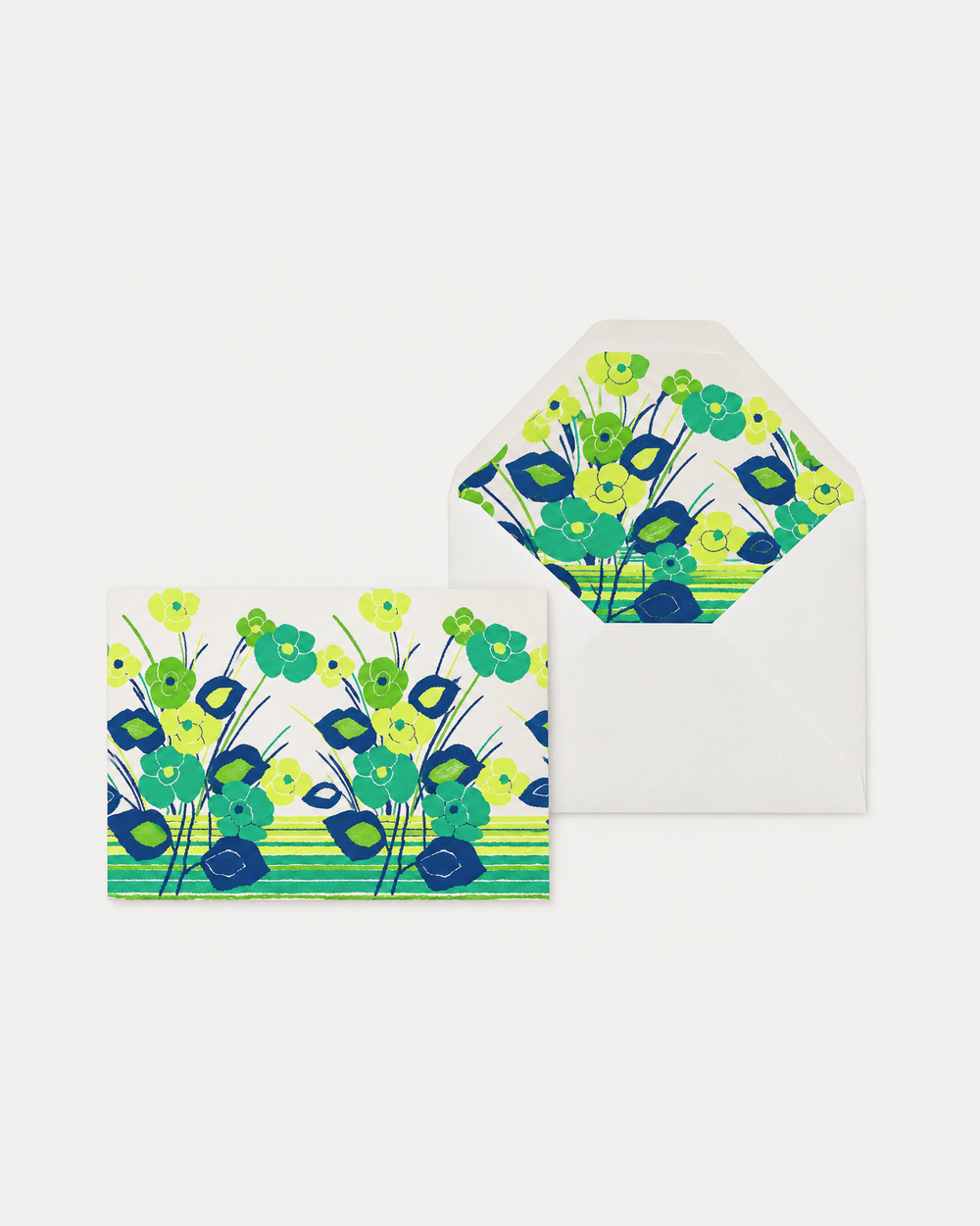 Folded Note Cards - Grass is Greener