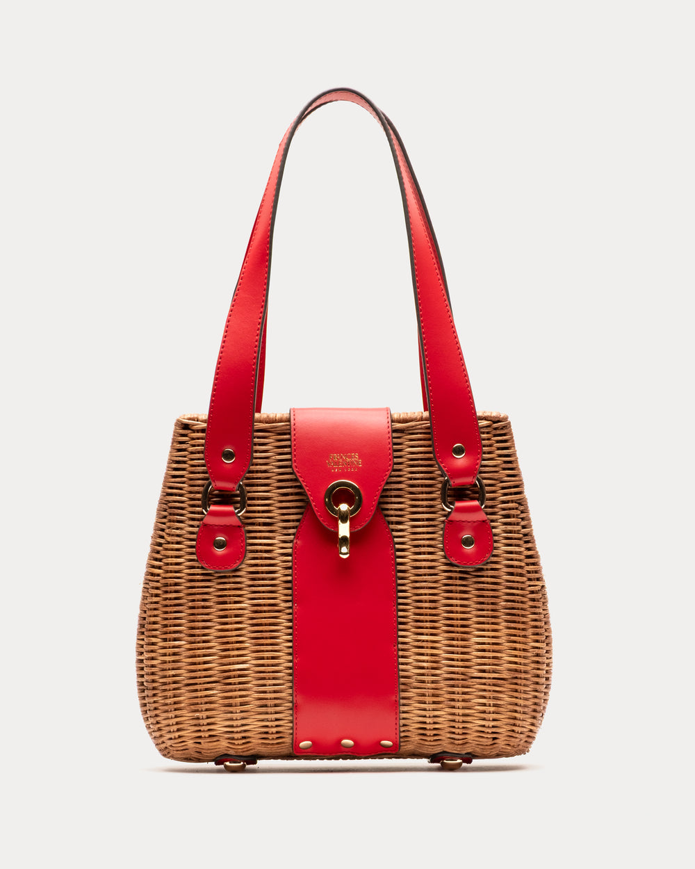 Gigi Basket - Toast/Red Basket Frances Valentine