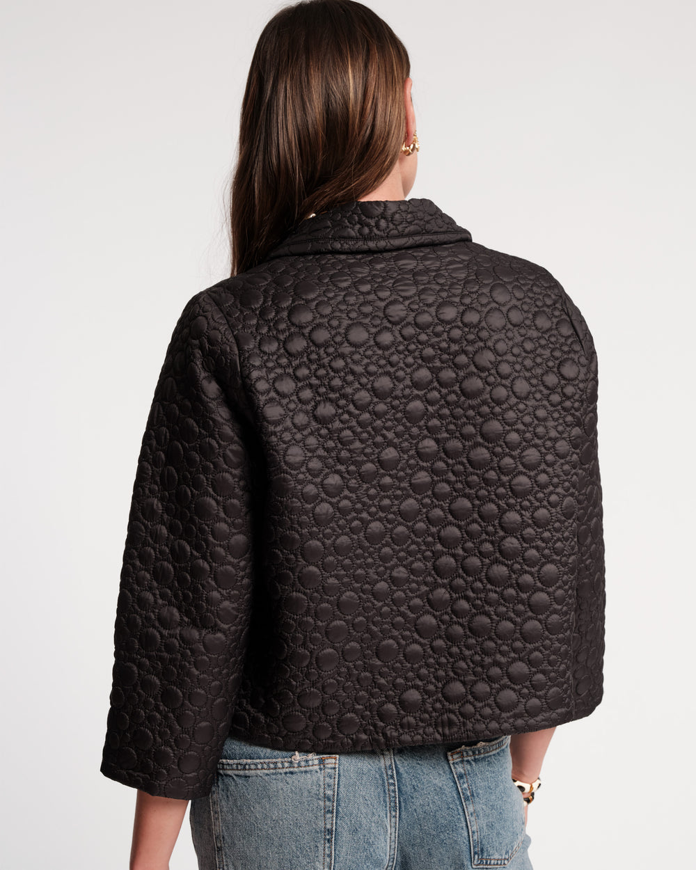 Ginger Quilted Jacket - Black Coats & Jackets Frances Valentine