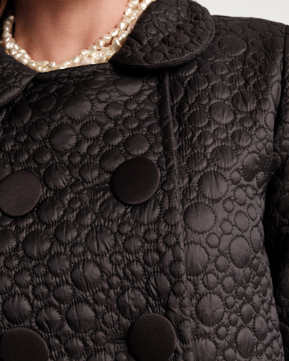 Ginger Quilted Jacket - Black Coats & Jackets Frances Valentine