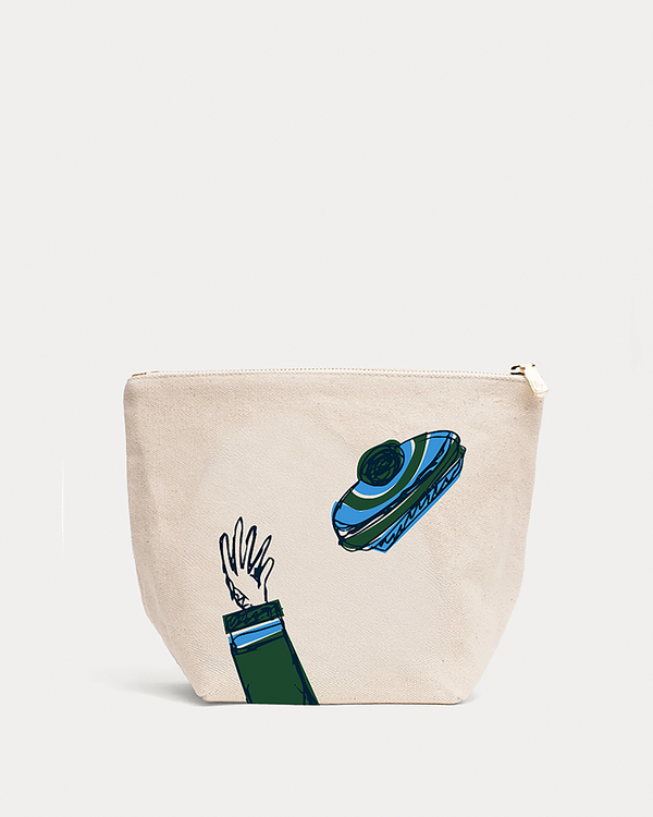 MTM Cosmetic Bag - Natural Large Cosmetic Frances Valentine