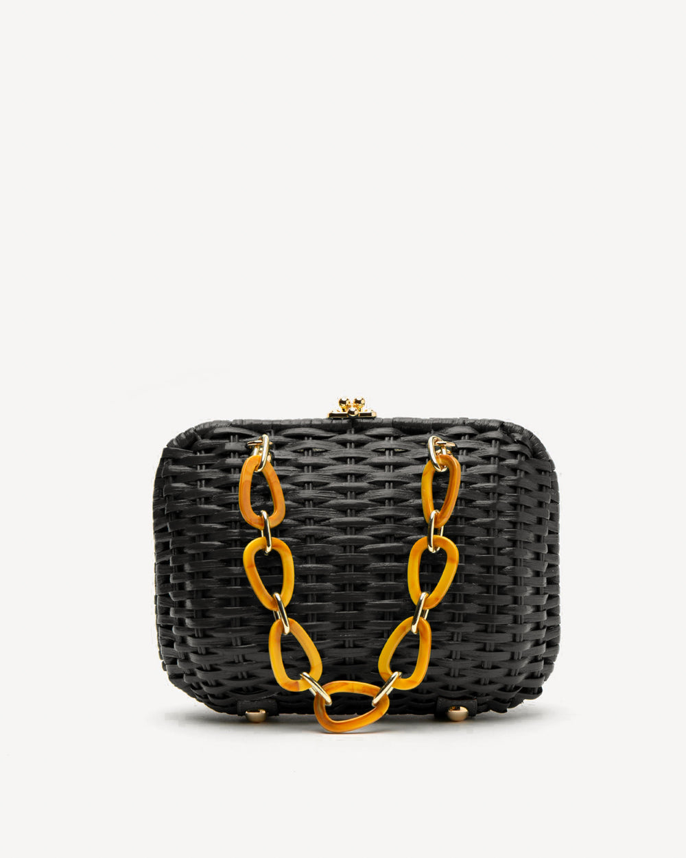 Hen Wicker Basket - Black Basket Frances Valentine