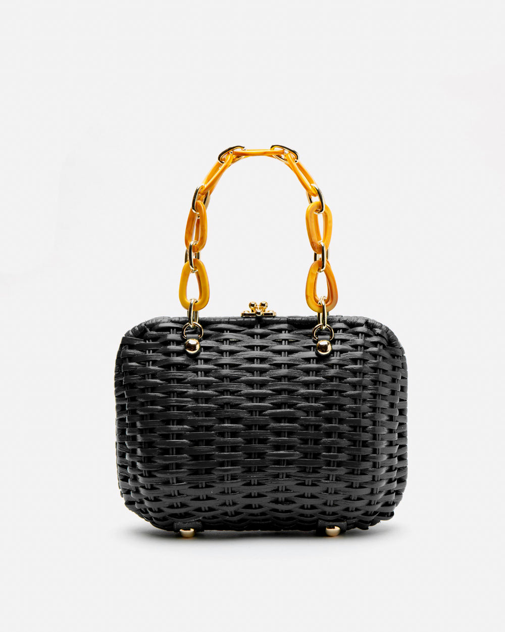 Hen Wicker Basket - Black Basket Frances Valentine