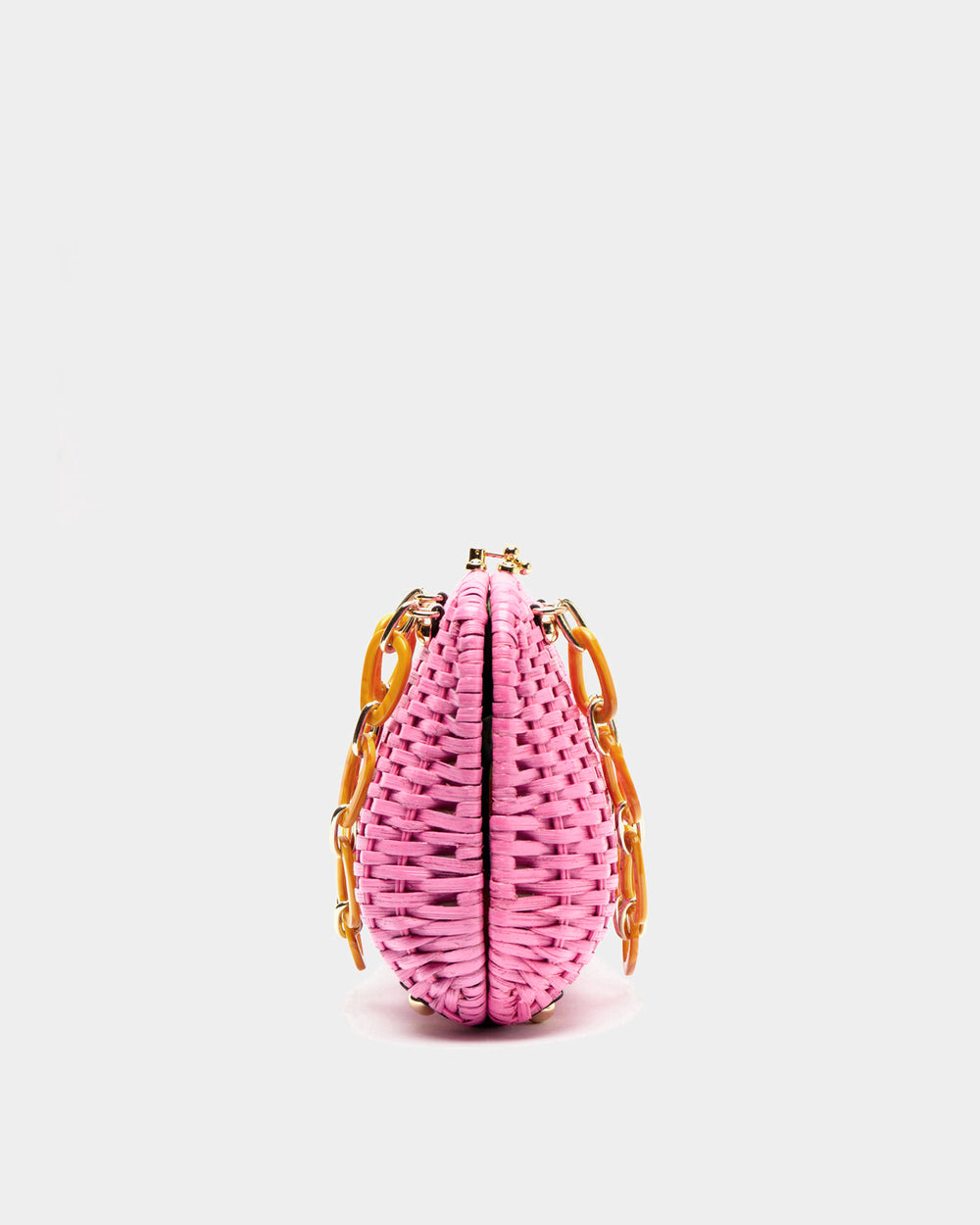 Hen Wicker Bag - Pink Basket Frances Valentine