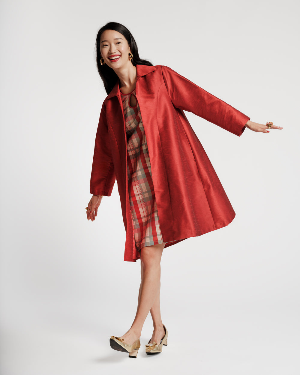 Charlotte Topper - Berry Coats & Jackets Frances Valentine
