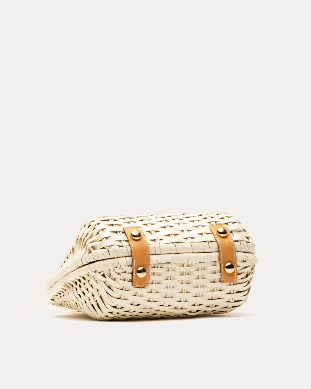 Hen Wicker Bag - Off White Basket Frances Valentine