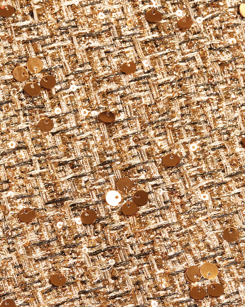 Mod Sequin Dress - Gold Dresses Frances Valentine