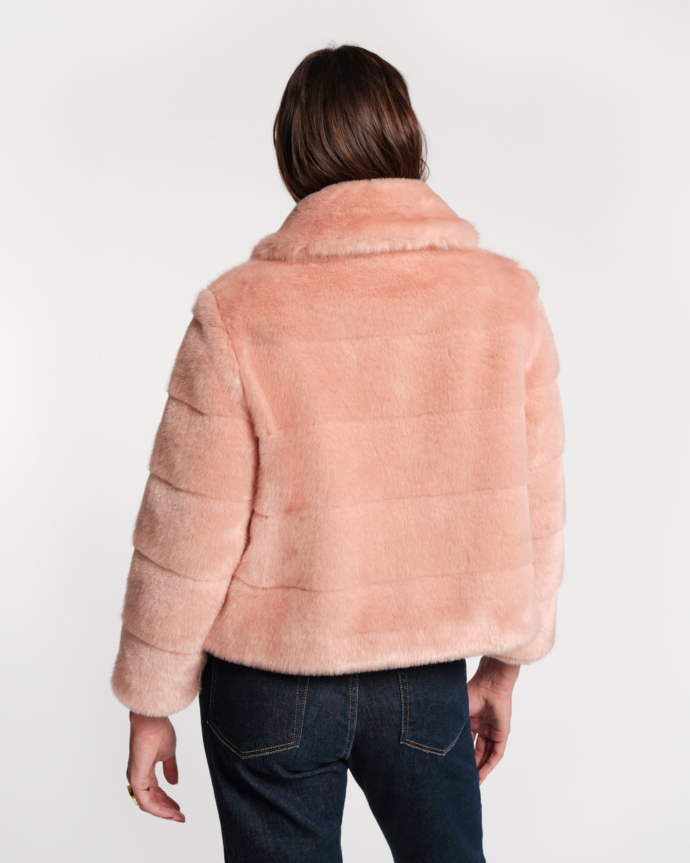 Babe Faux Fur Jacket - Light Pink Coats & Jackets Frances Valentine