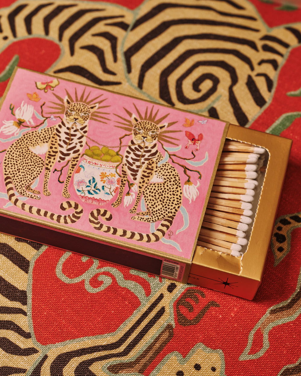 The Two Crowned Leopards Matches Home Accessory Frances Valentine
