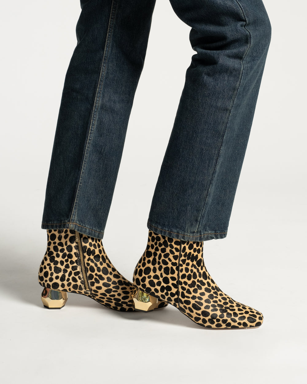 Marnie Haircalf Boot - Cheetah Boots Frances Valentine