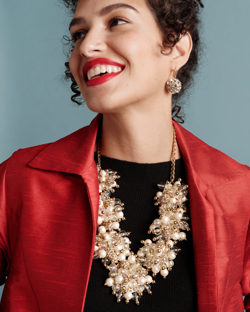 FV Blooming Petals Necklace - Gold Jewelry Frances Valentine