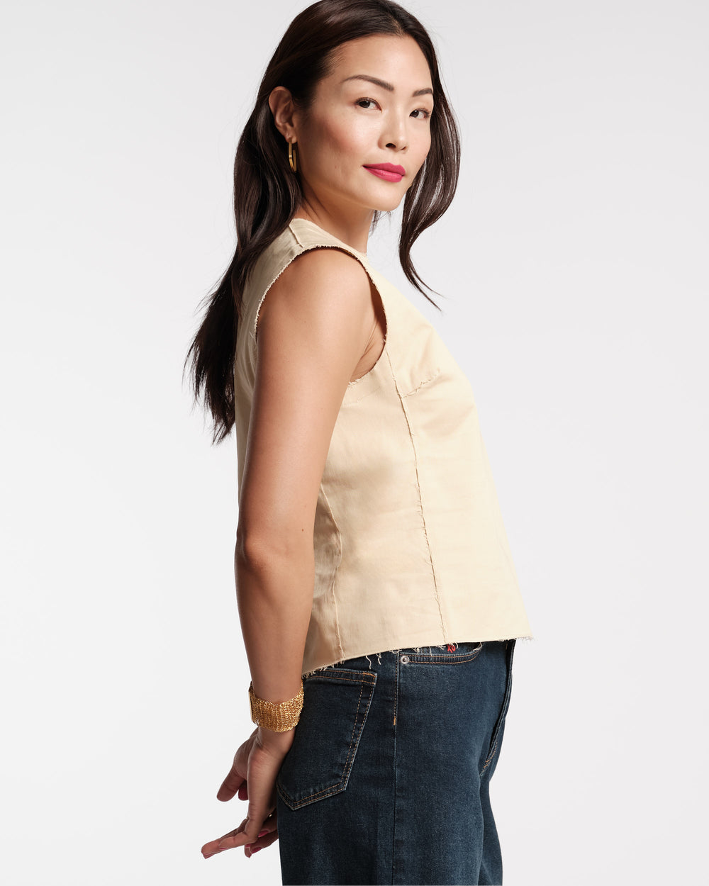 Cole Top - Khaki Tops Frances Valentine
